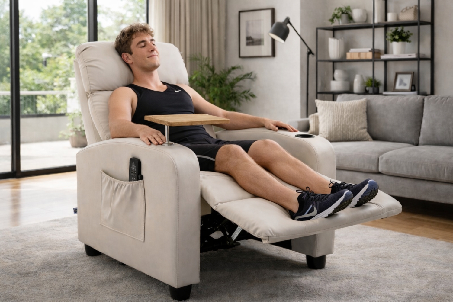 Liegesessel für tiefe Erholung